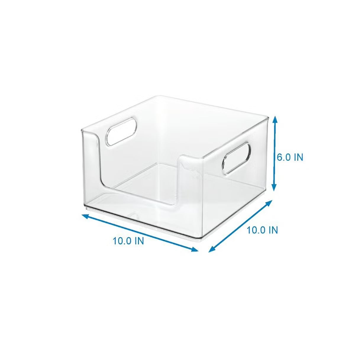 THE HOME EDIT Stacking Pantry Bin Clear