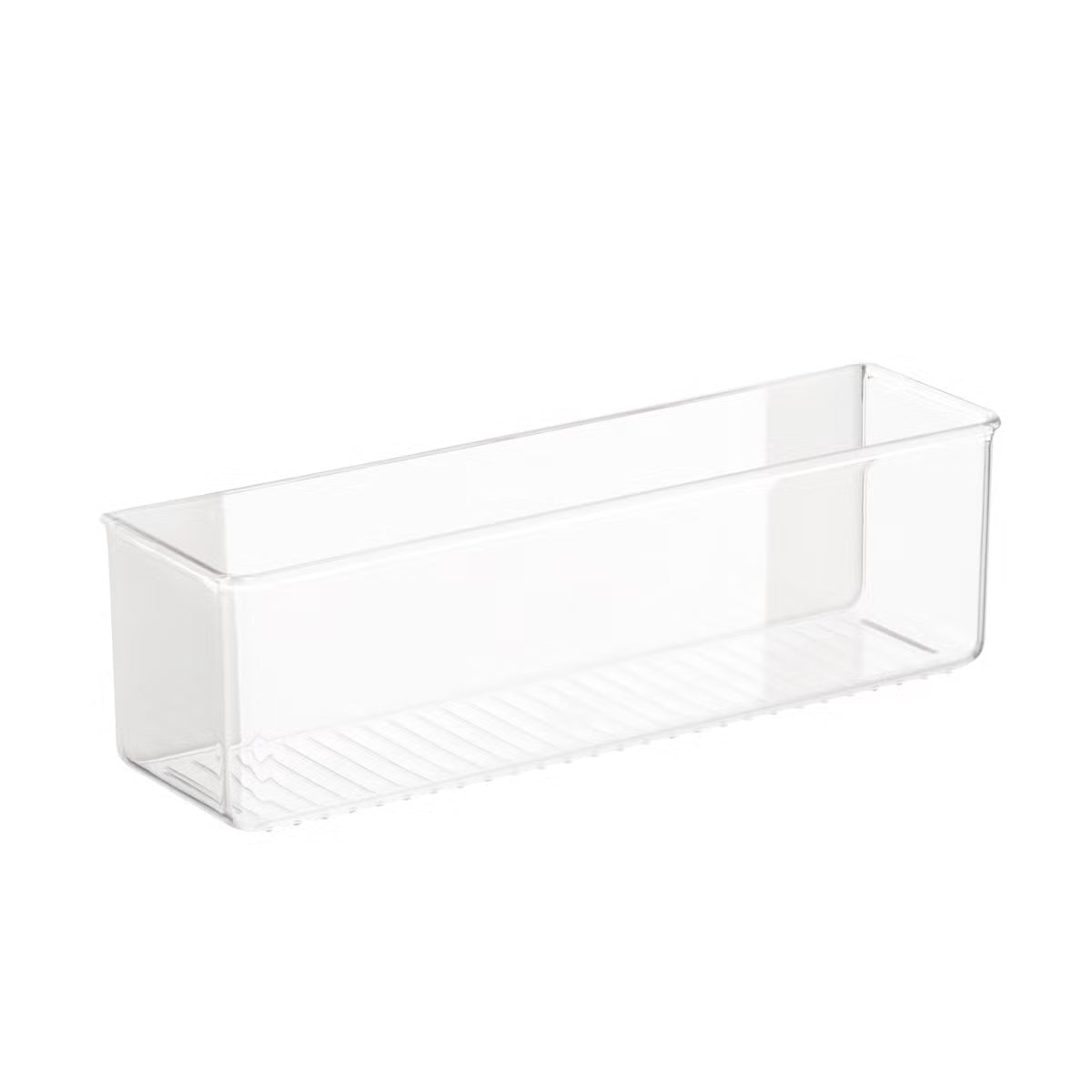 Affixx Adhesive Organizer Bin Clear