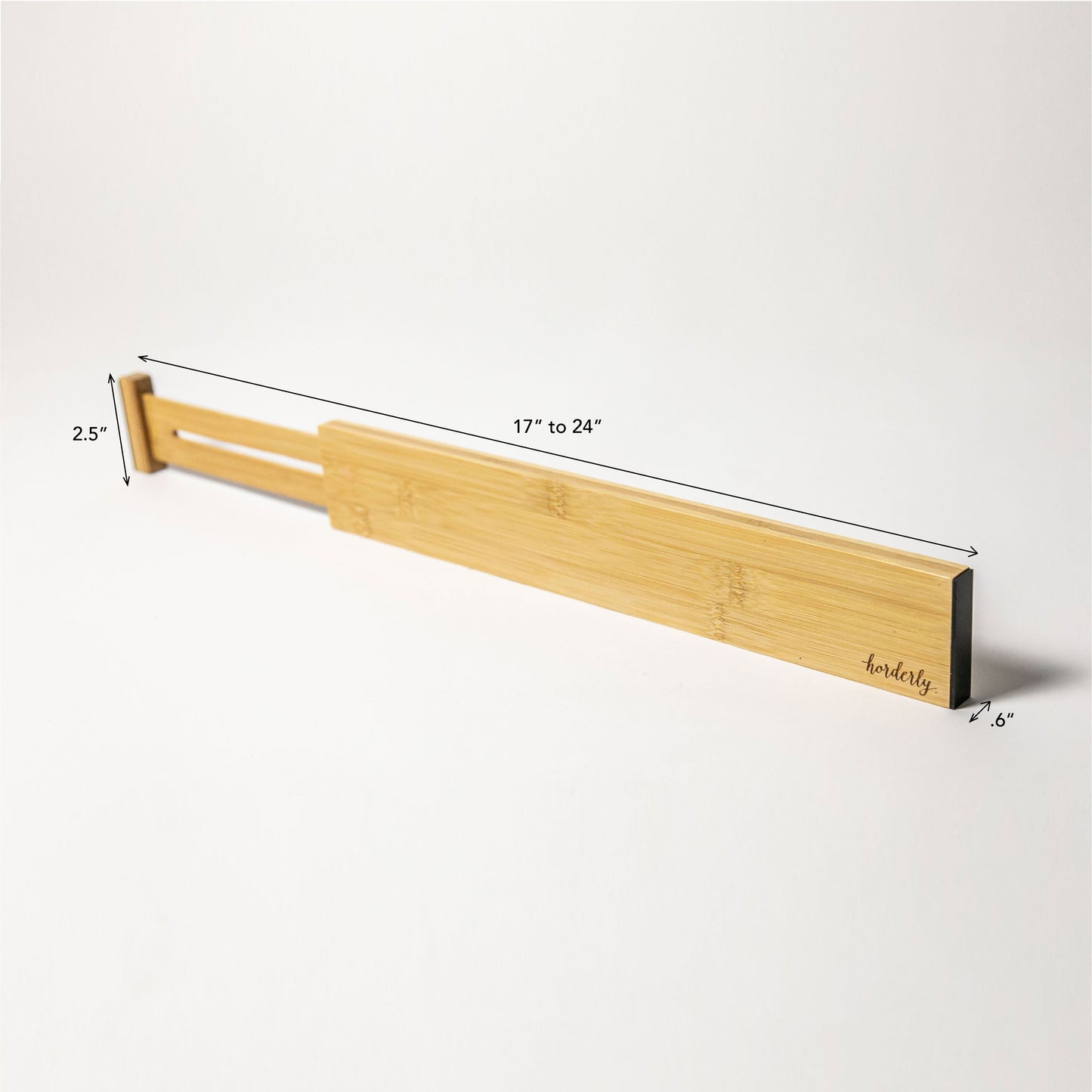 Bamboo Expandable Drawer Dividers – Natural