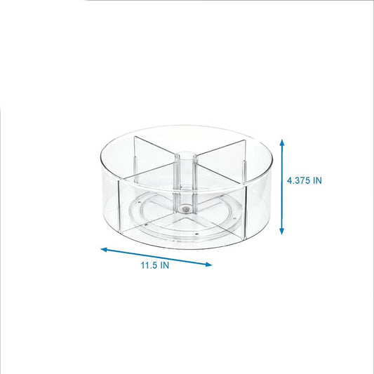 THE HOME EDIT Large Turntable Clear