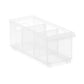 STAK Bin w/ Wheels Clear
