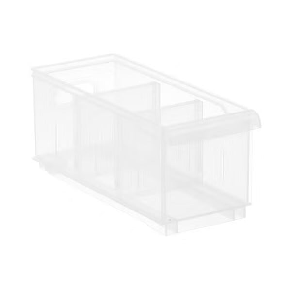 STAK Bin w/ Wheels Clear