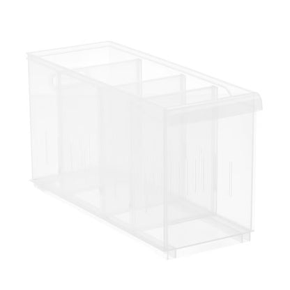 STAK Bin w/ Wheels Clear