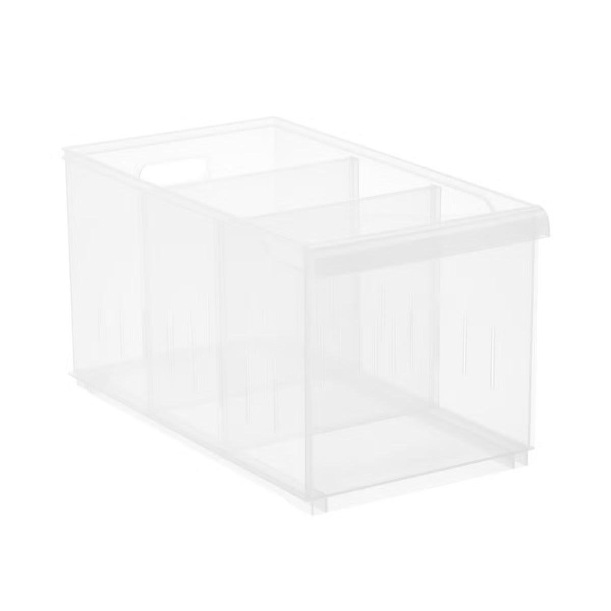 STAK Bin w/ Wheels Clear