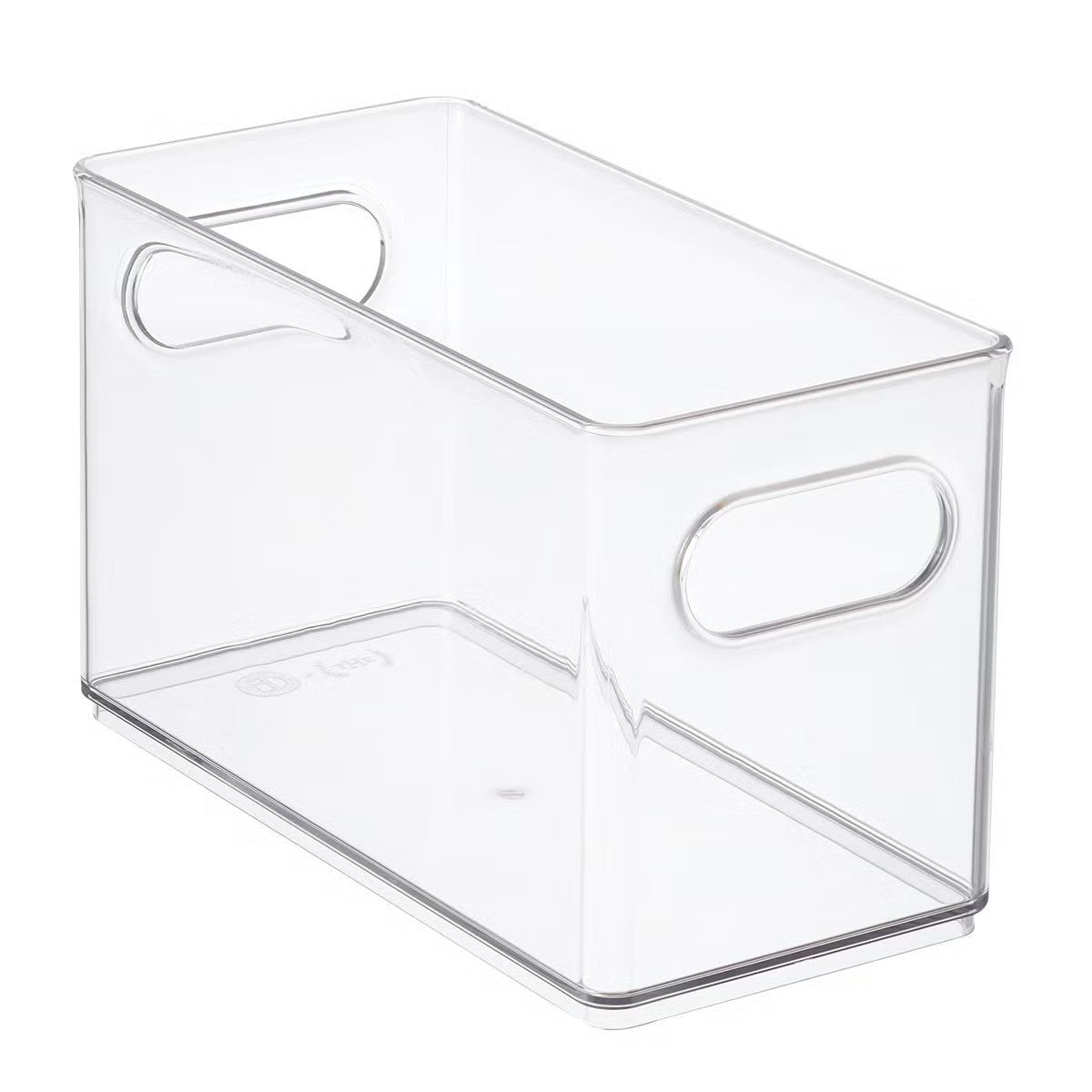 THE HOME EDIT Narrow Pantry Bin Clear