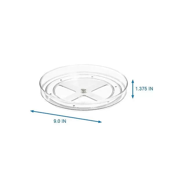 THE HOME EDIT 9" Turntable Clear