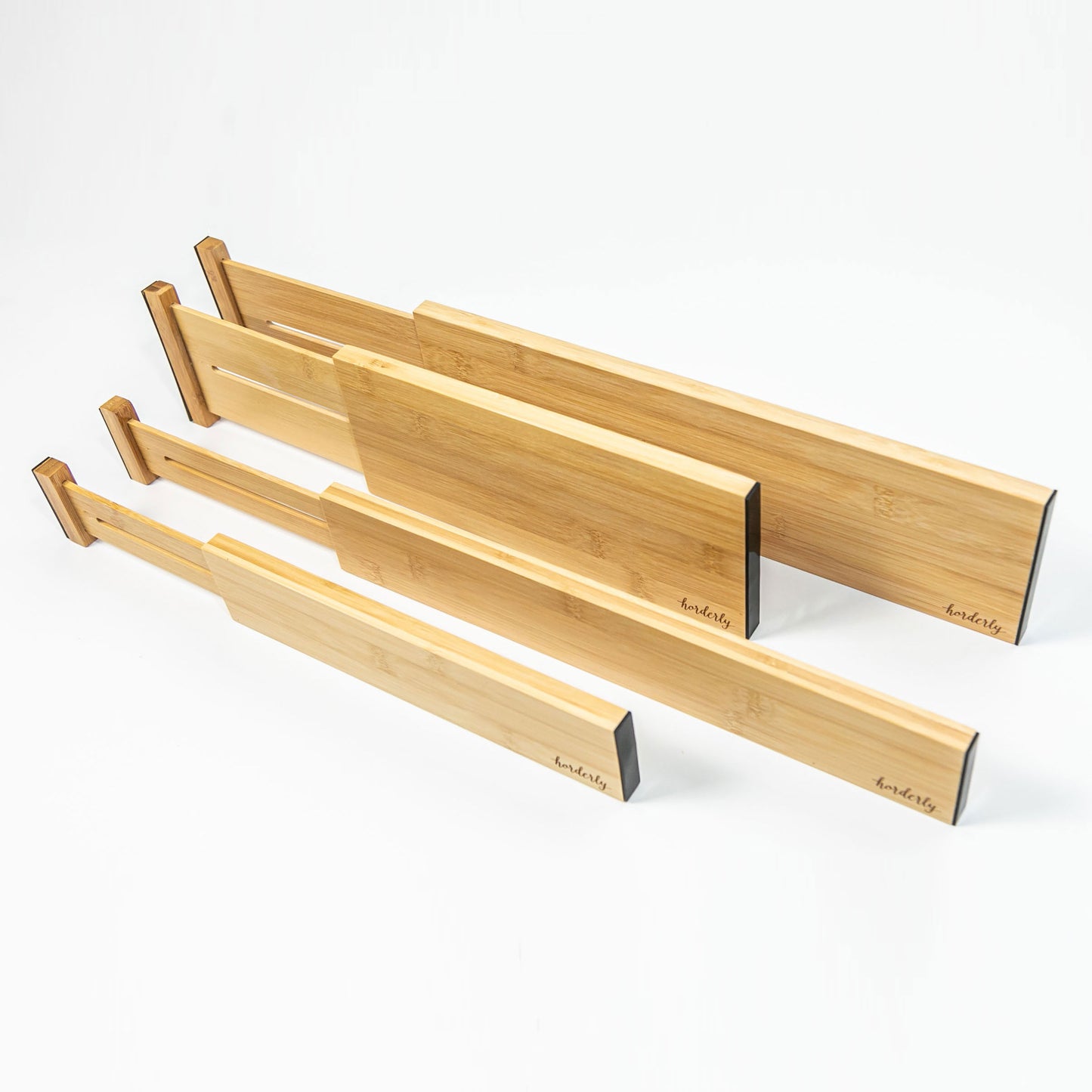Bamboo Expandable Drawer Dividers – Natural