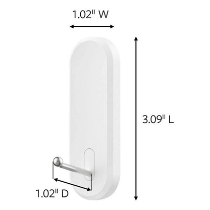 Command Wire Hook White