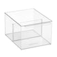 Cabinet & Shelf Depth Pantry Bin w/ Divider Clear (Everything Organizer)