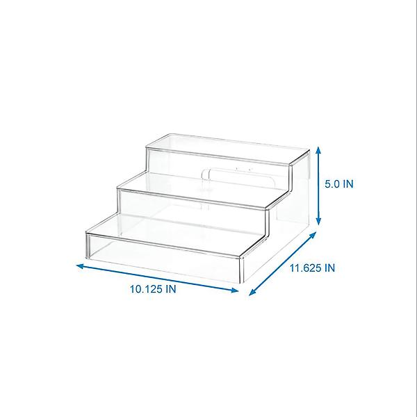 THE HOME EDIT 3-Tier Expandable Shelf Clear