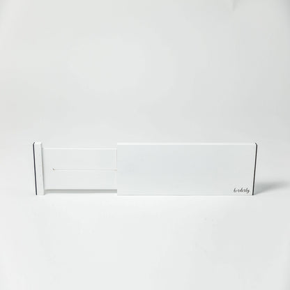Bamboo Expandable Drawer Dividers – White