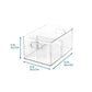 THE HOME EDIT Divided Freezer Bin Clear