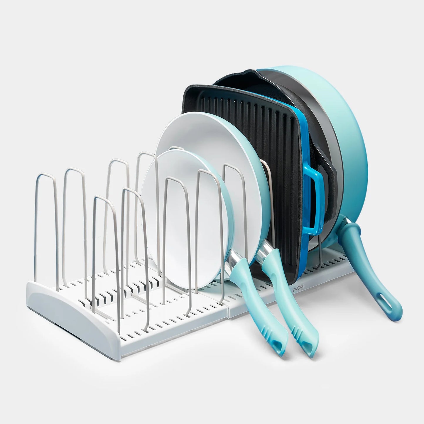 YouCopia's StoreMore® EXPANDABLE Cookware Rack